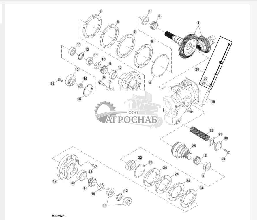 Главная коробка передач 
